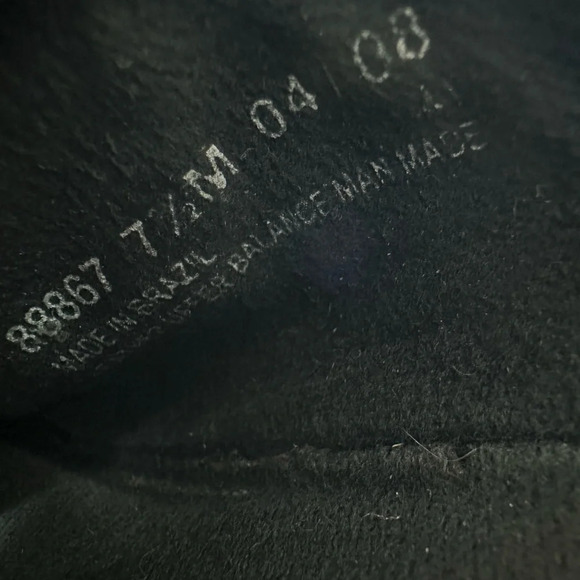 clarks clog mule sz 7.5 leather upper navy casual comfort - Picture 6 of 7